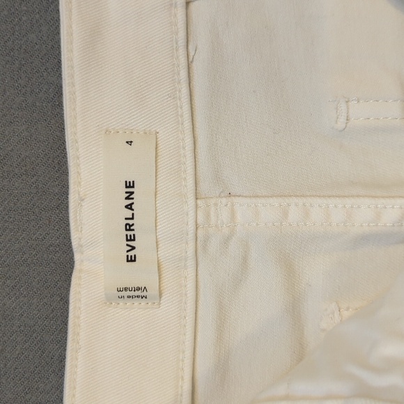 Everlane NWT Utility Barrel Pant Bone White Women's 4 - Picture 6 of 7